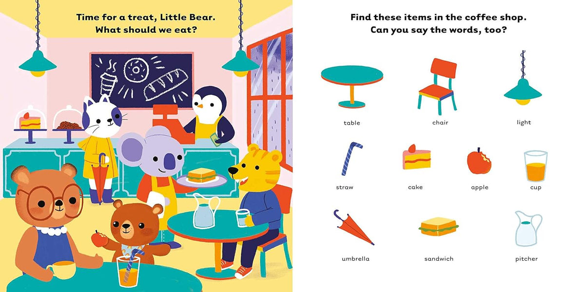 Little Bear: First Words Around Town - Elsa Martins