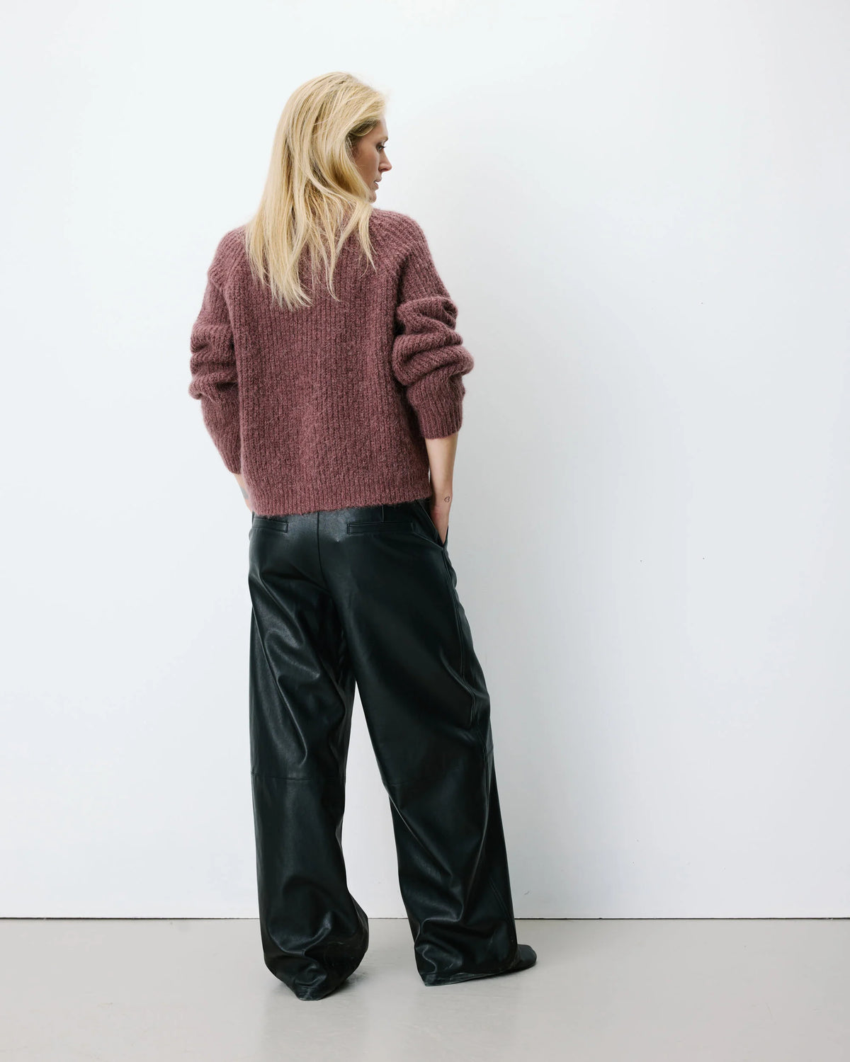 The Saluda Cardigan - Parme