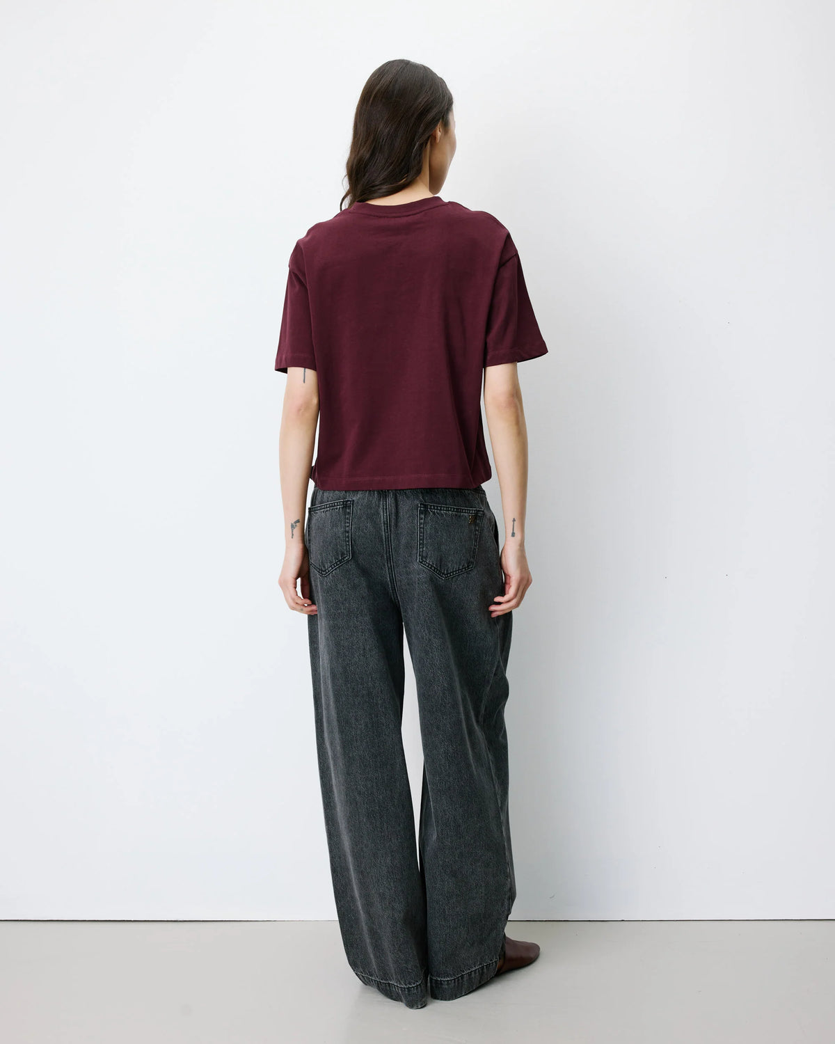 Anis T-Shirt - Aubergine