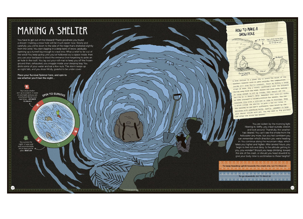 Spin to Survive Frozen Mountain- Emily Hawkins