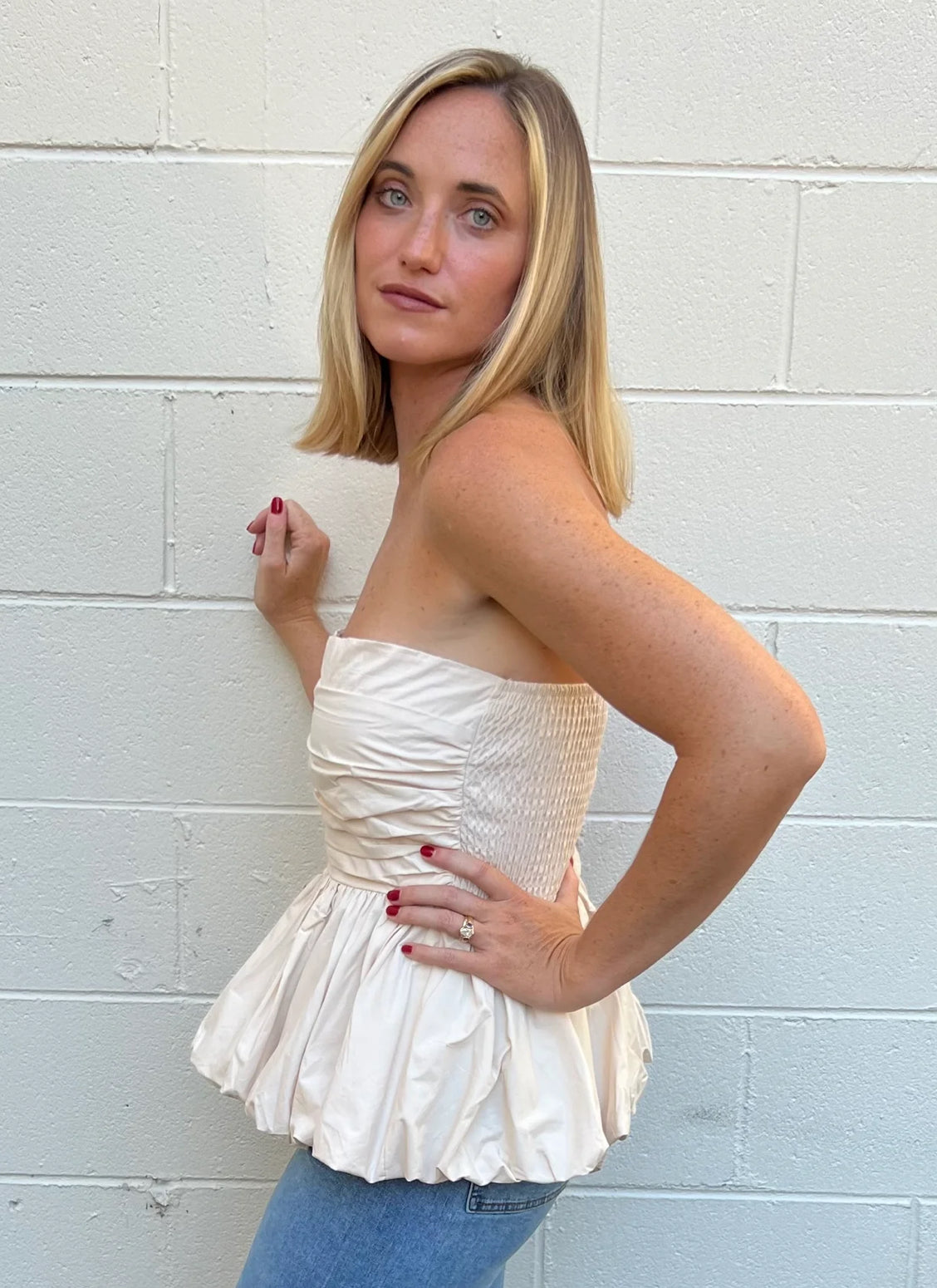 Paige Blouse - White
