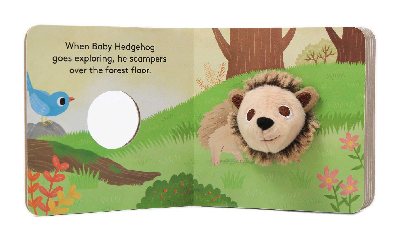 Baby Hedgehog- Finger Puppet Book