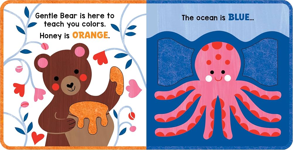 Gentle Bear A Soft Book Of Colors - Carole Aufranc