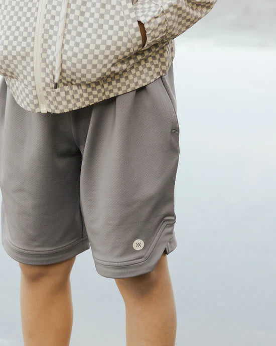 Rylee + Cru - Basketball Short - Grey