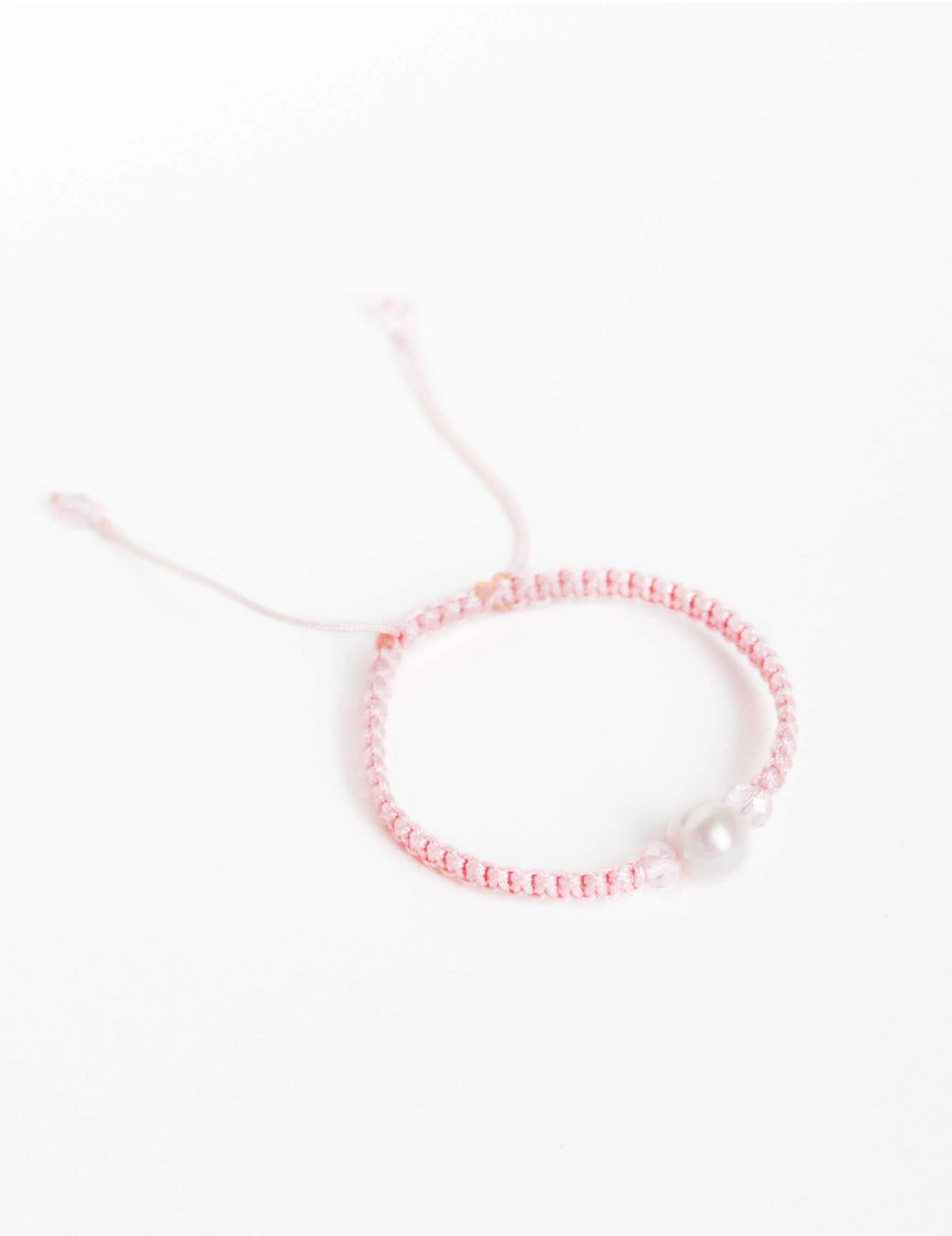 Kids Pearl Stacker - Light Pink