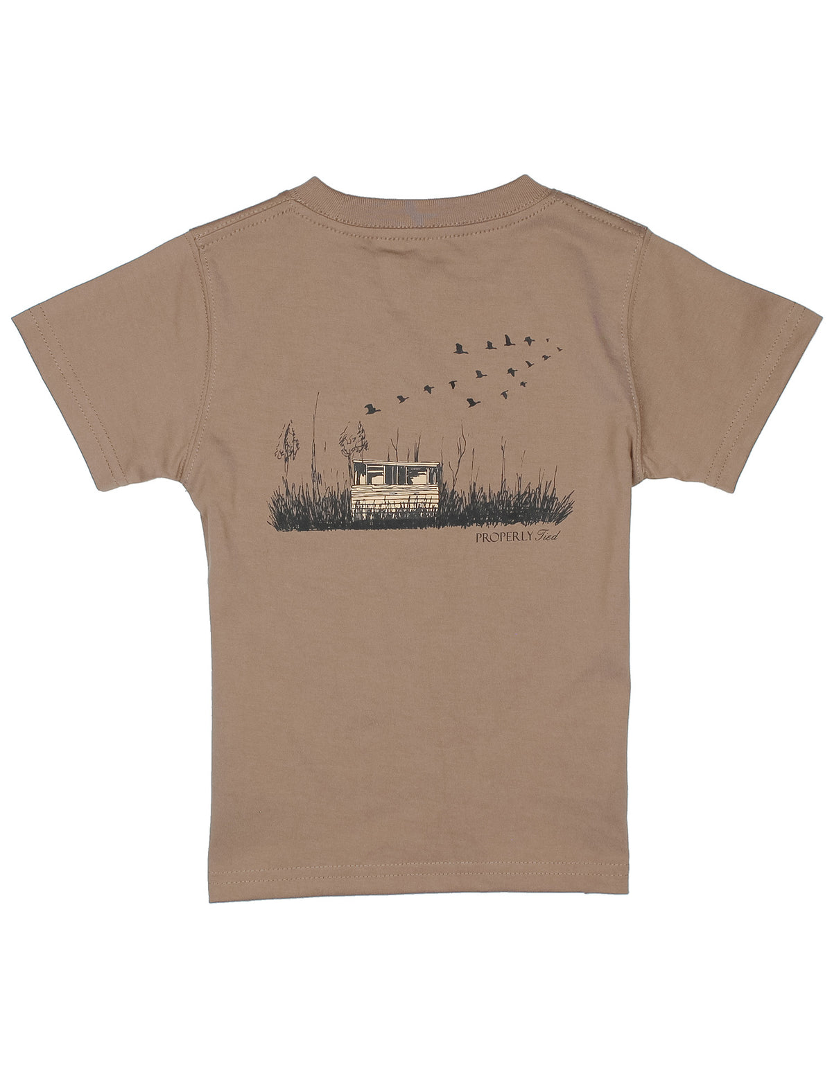 Boys' Duck Blind SS - Walnut