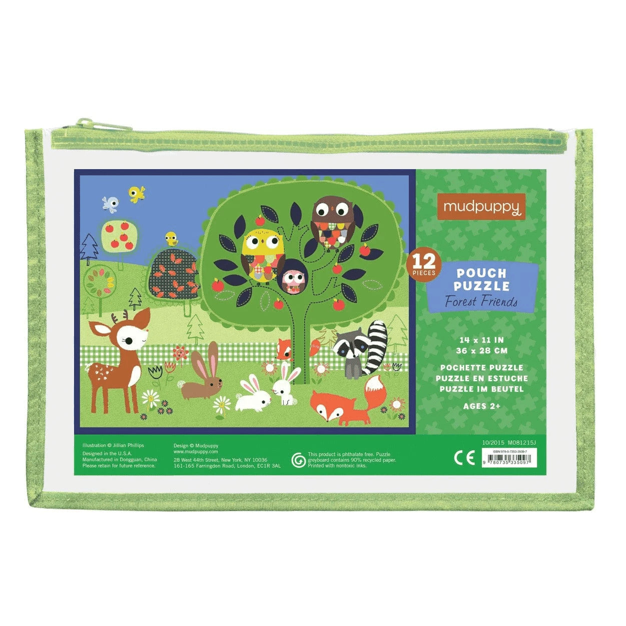 Mudpuppy - Pouch Puzzle - Forest Friends – SANNA baby and child