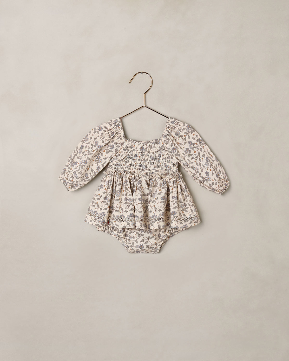 Noralee - Elodie Romper - Blue Garden
