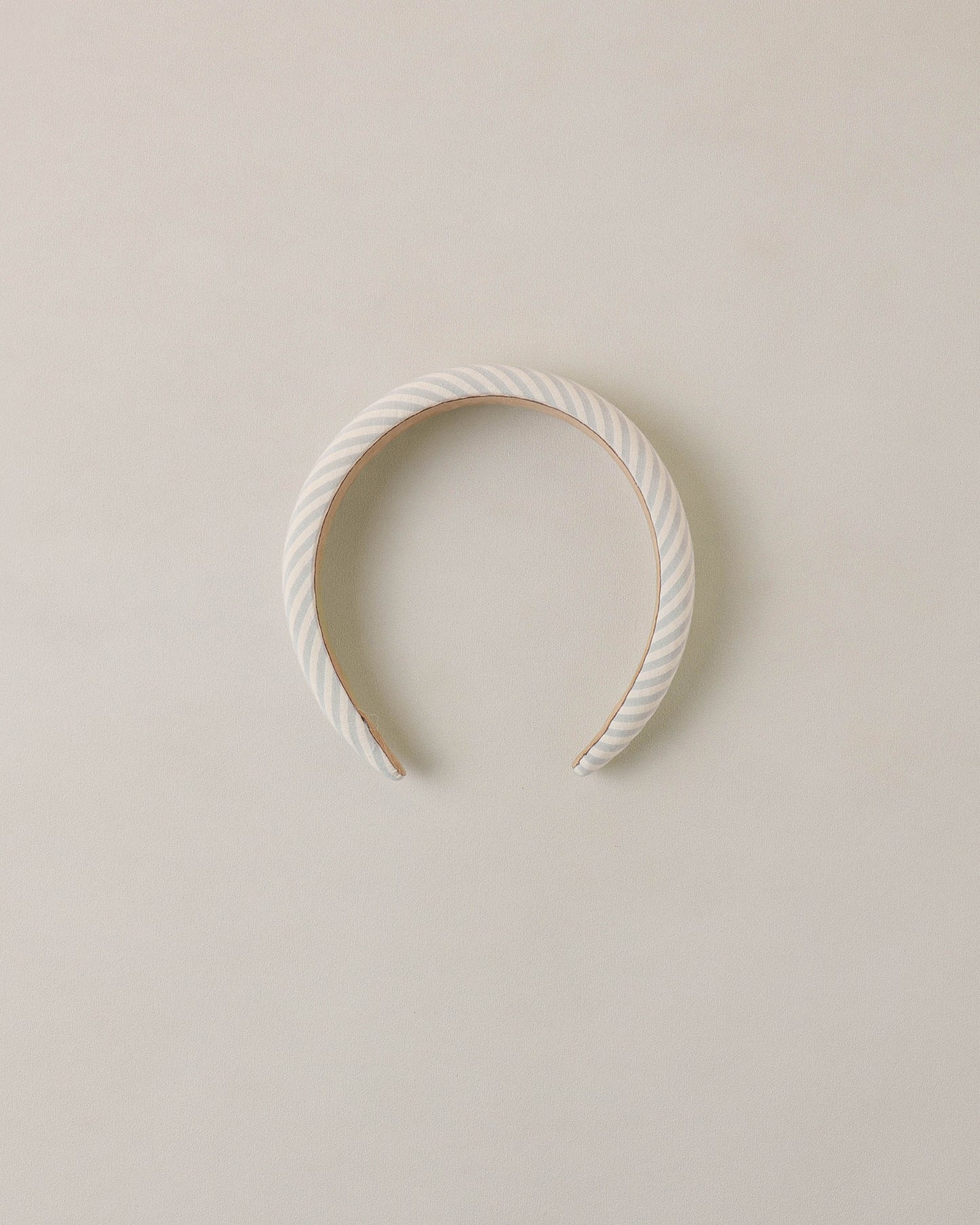 Noralee - Padded Headband - Sky Stripe Seersucker