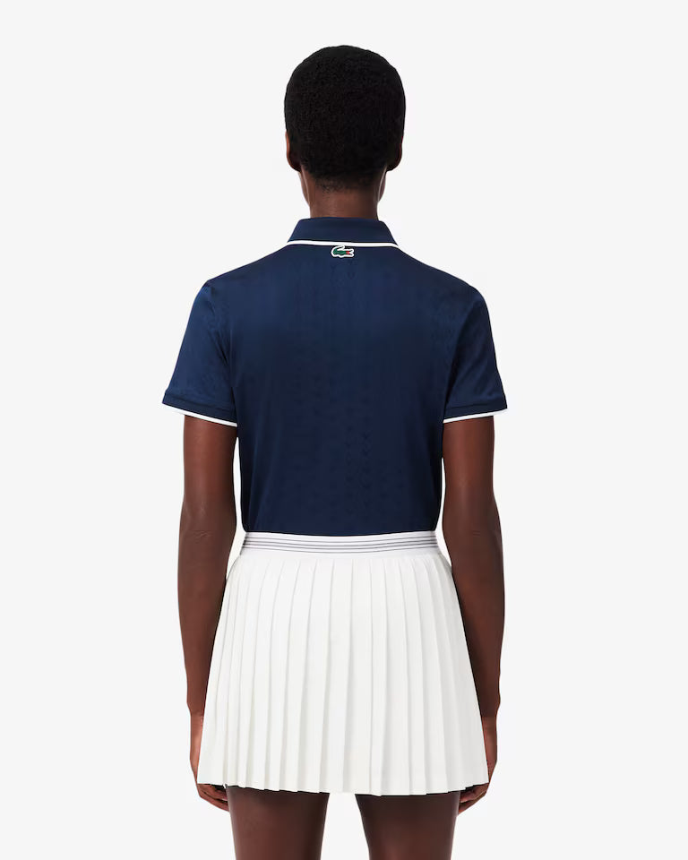 Lacoste - Tennis Heritage Ultra Dry Stretch Polo - Navy