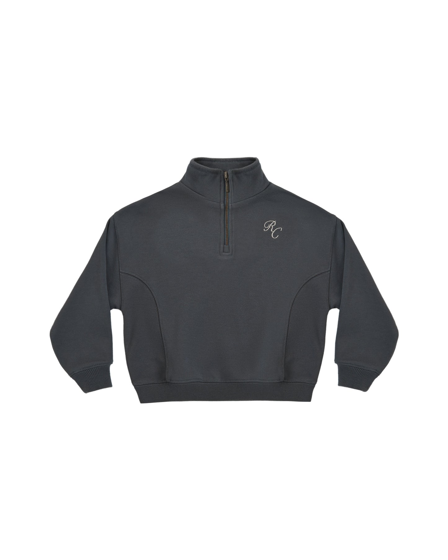 Rylee + Cru - Half Zip Sweatshirt - Midnight