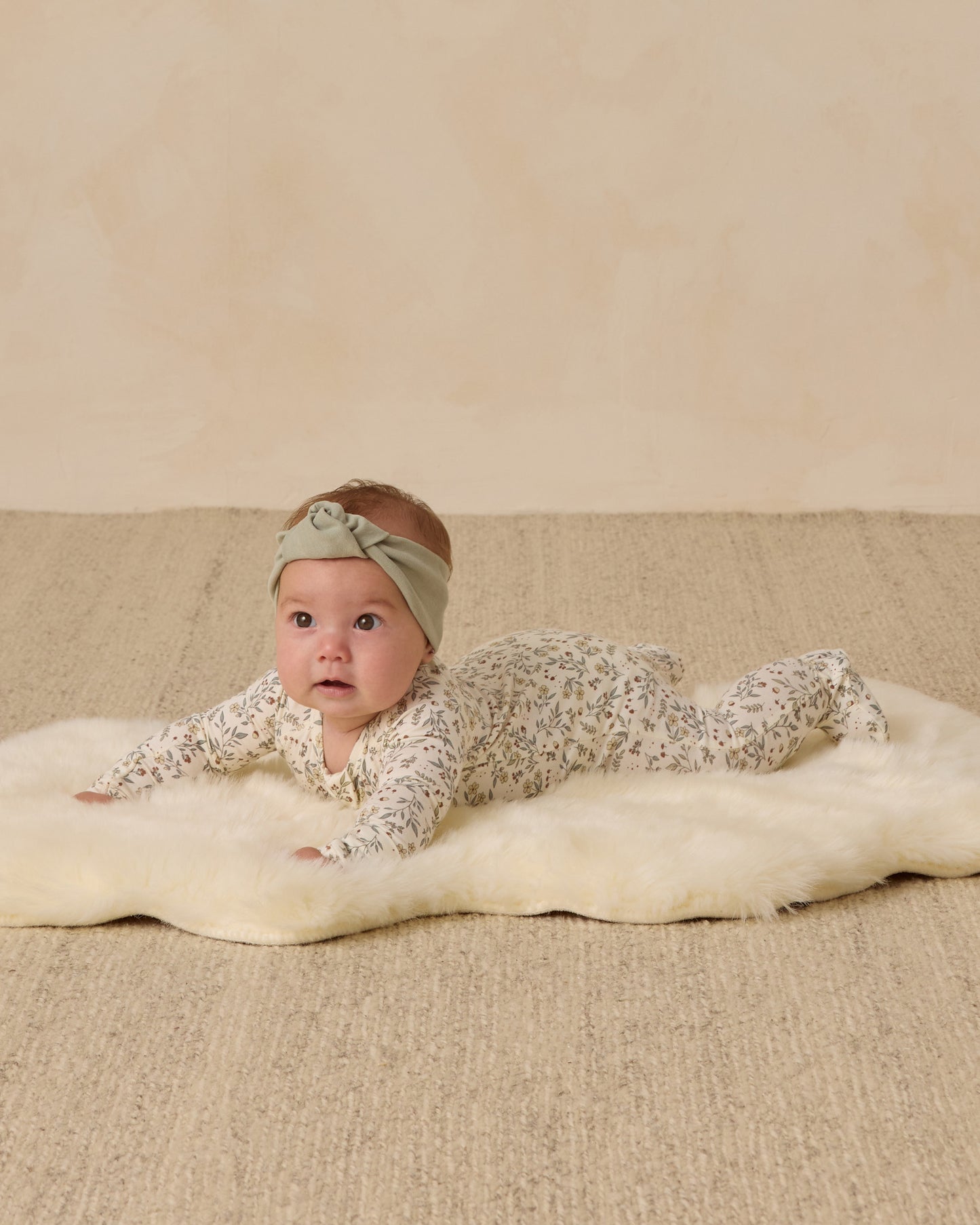 Quincy Mae - Knotted Headband - Fern