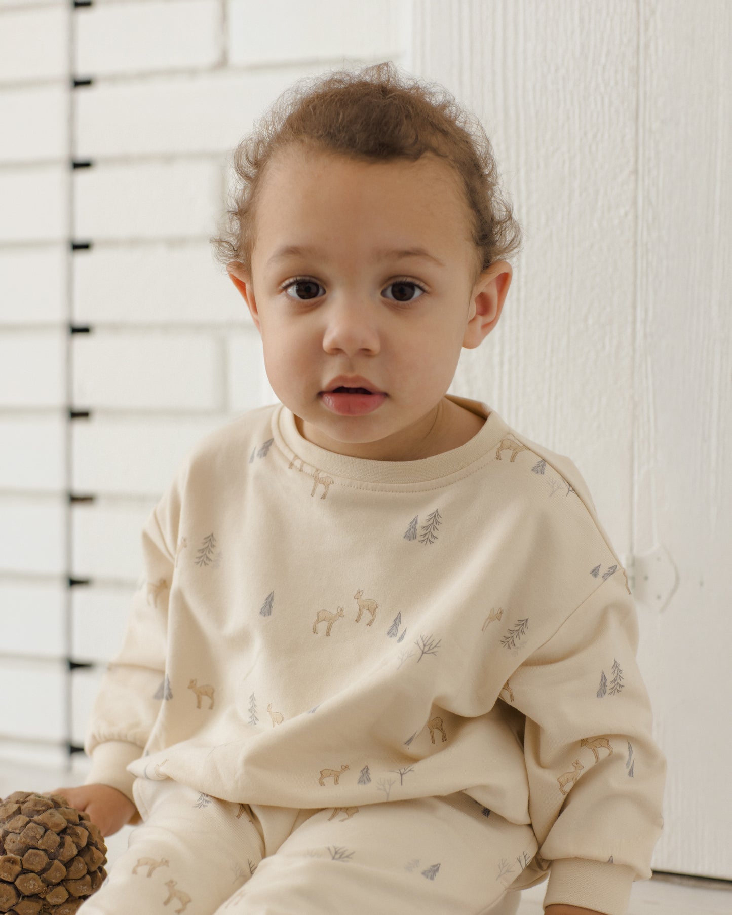 Quincy Mae - Relaxed Sweatpant - Deer