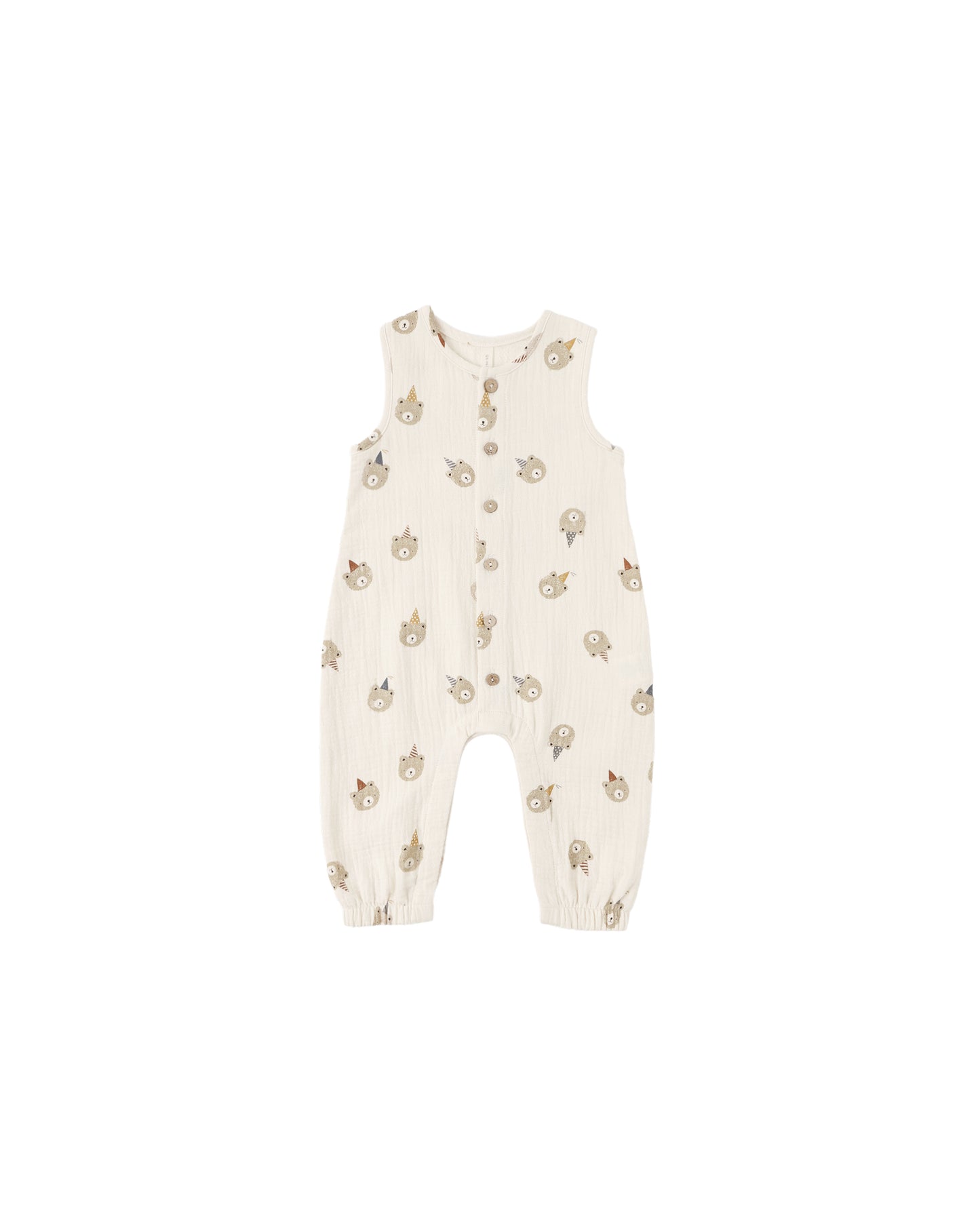 Quincy Mae - Woven Jumpsuit - Party Bears