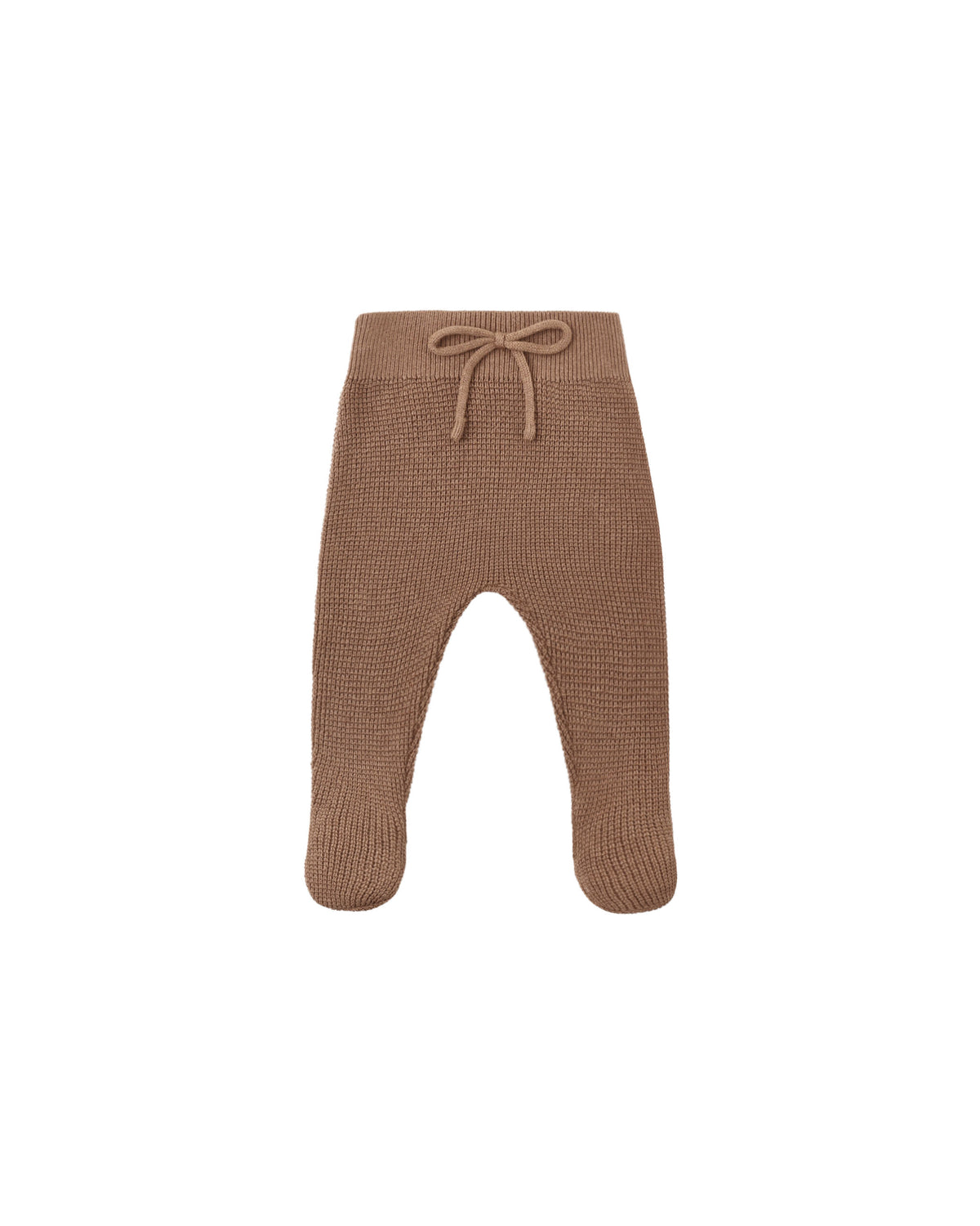 Quincy Mae - Footed Knit Pant - Cocoa