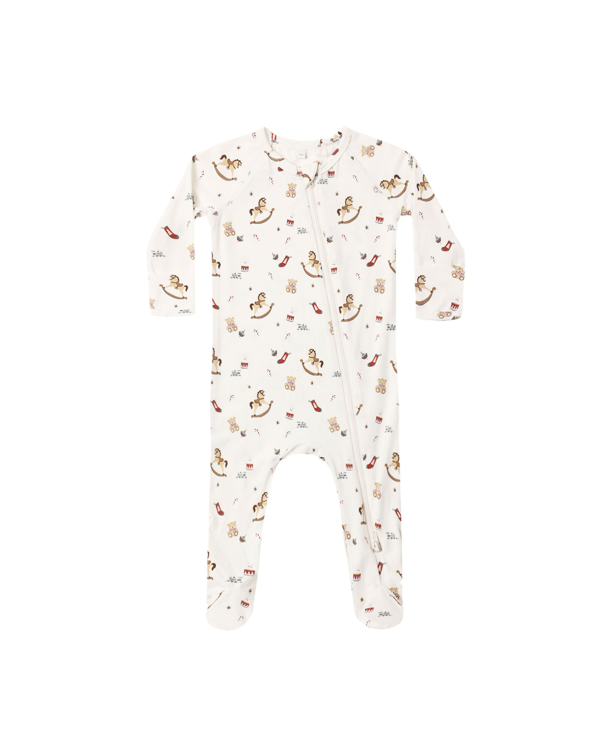 Quincy Mae - Bamboo Zip Footie - Toy Chest