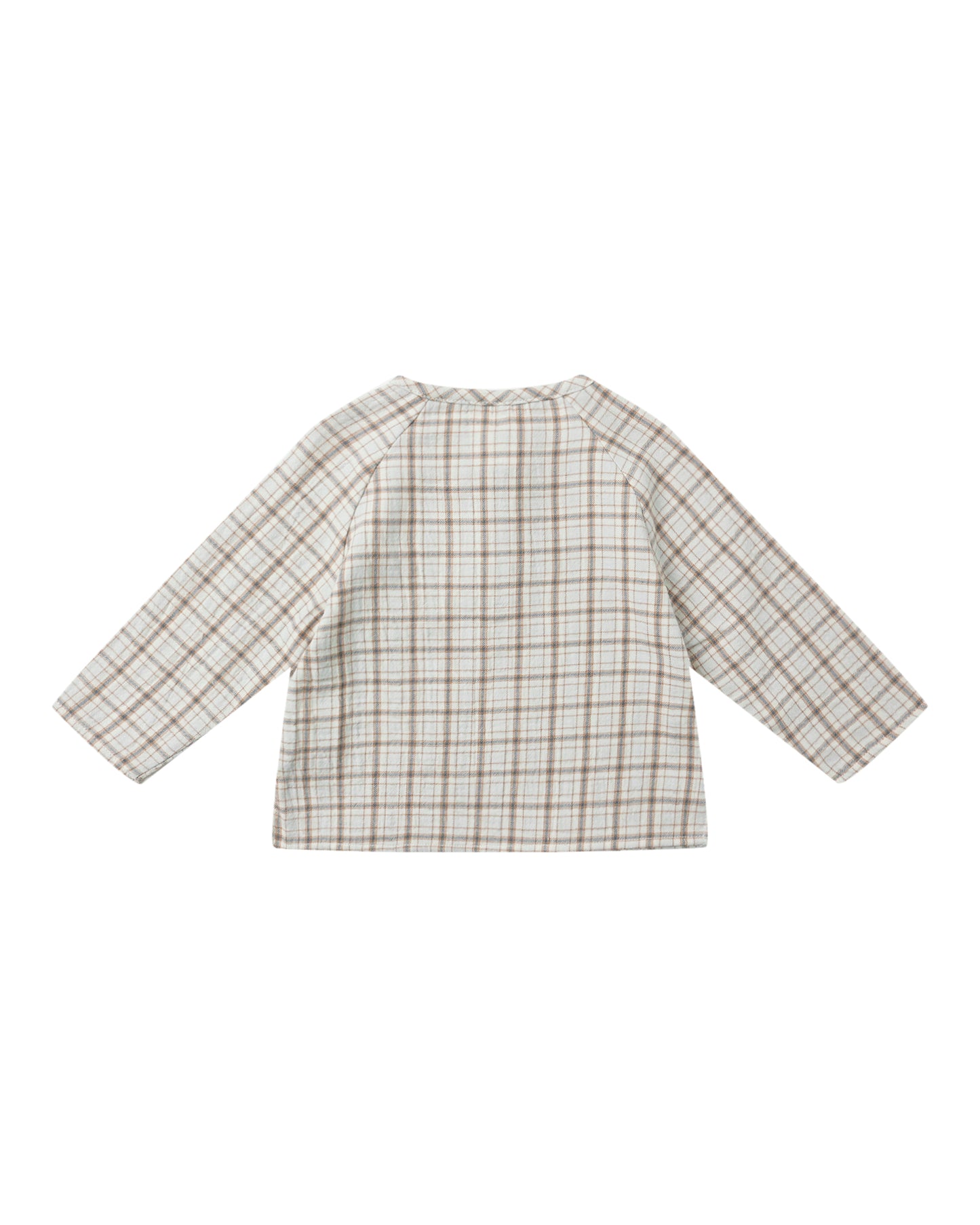 Quincy Mae - Zion Shirt - Blue Plaid