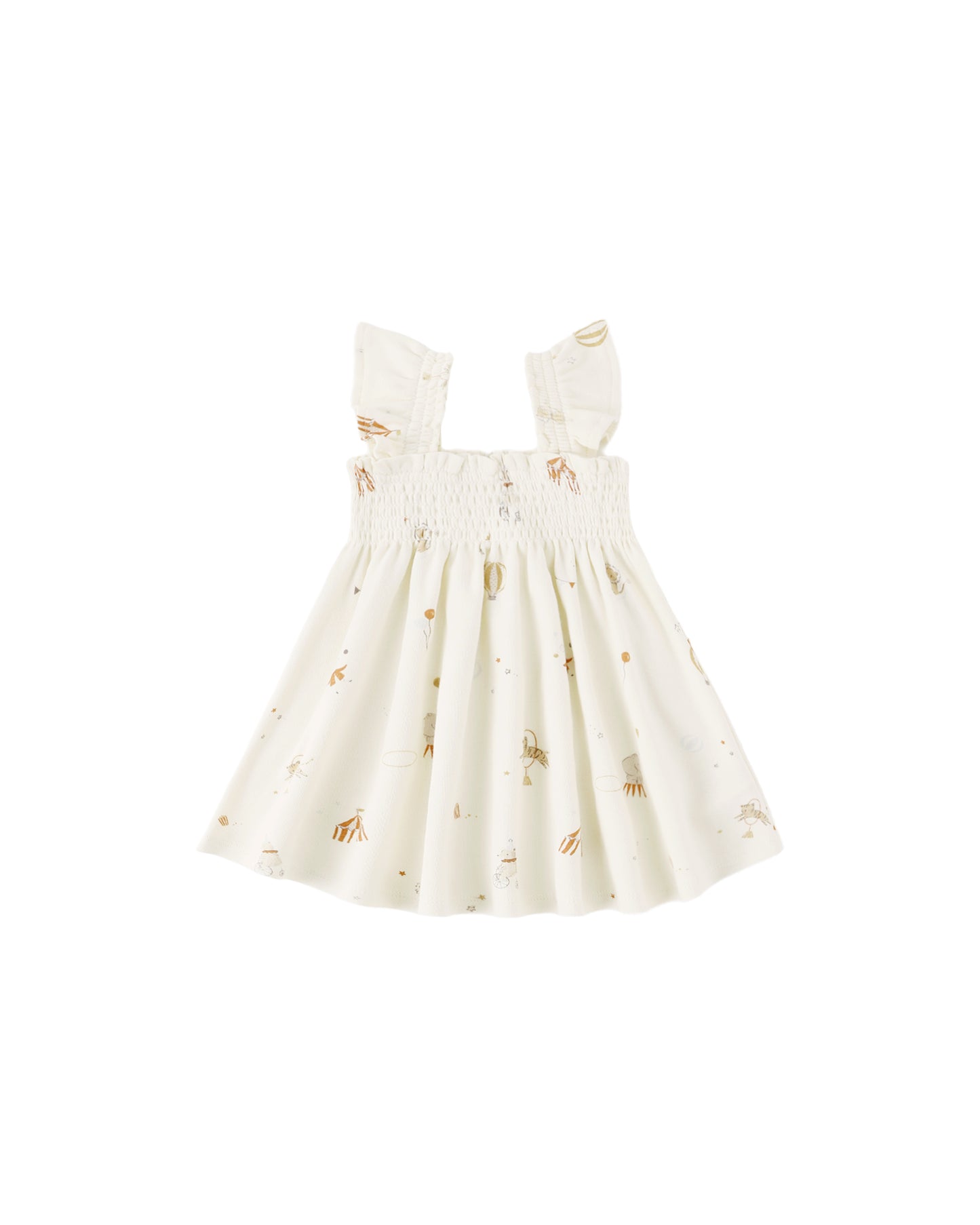 Quincy Mae - Smocked Jersey Dress - Carnival