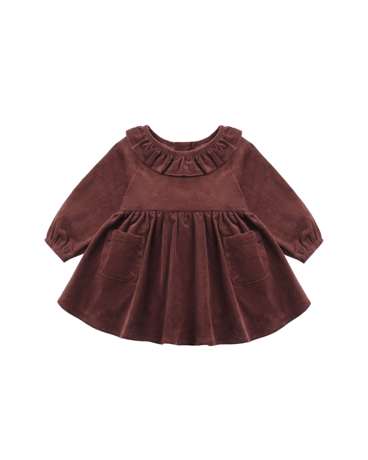 Quincy Mae - Simone Dress - Black Cherry