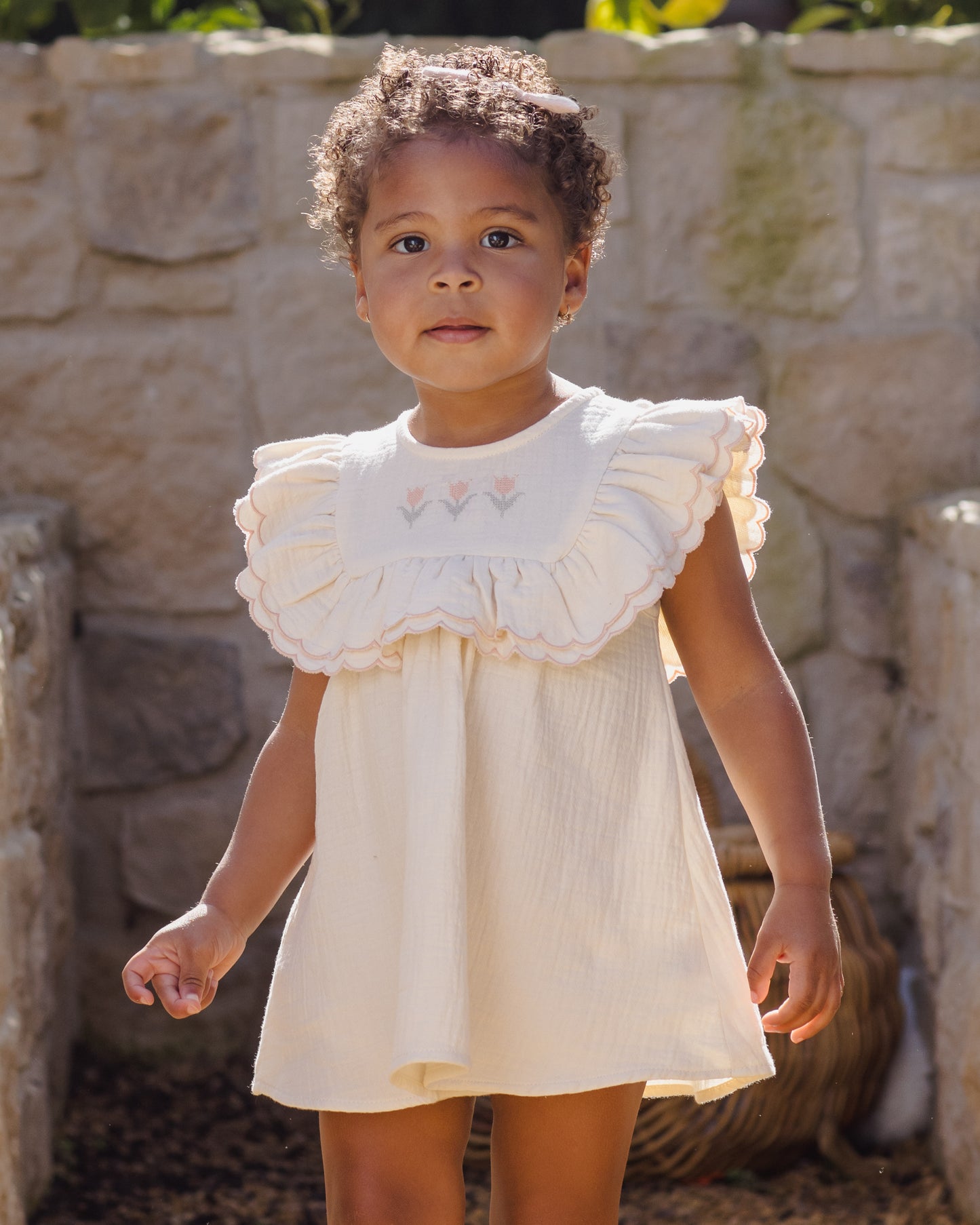 Quincy Mae - Lulu Dress - Natural