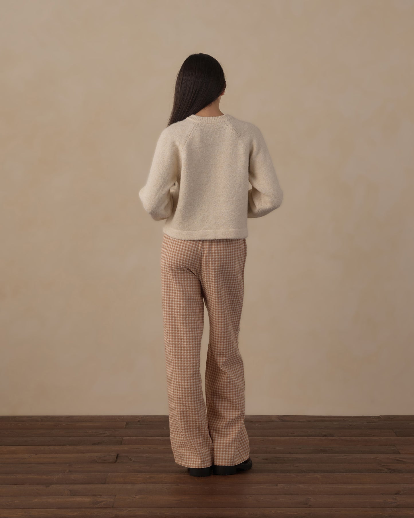 Rylee + Cru - Teen Fuzzy Cardigan - Natural