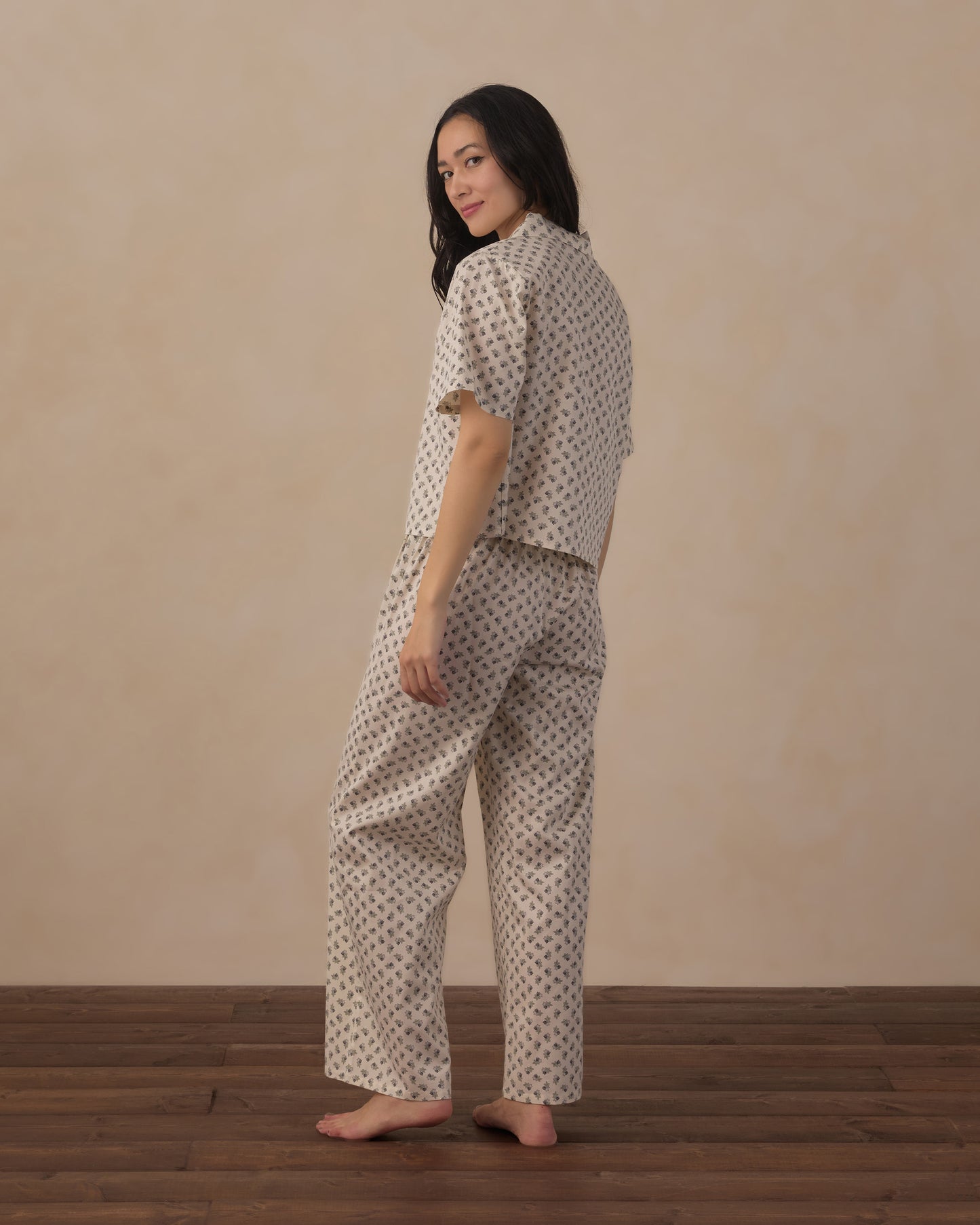 Rylee + Cru - Women's Woven Pajama Set - Vintage Fleur