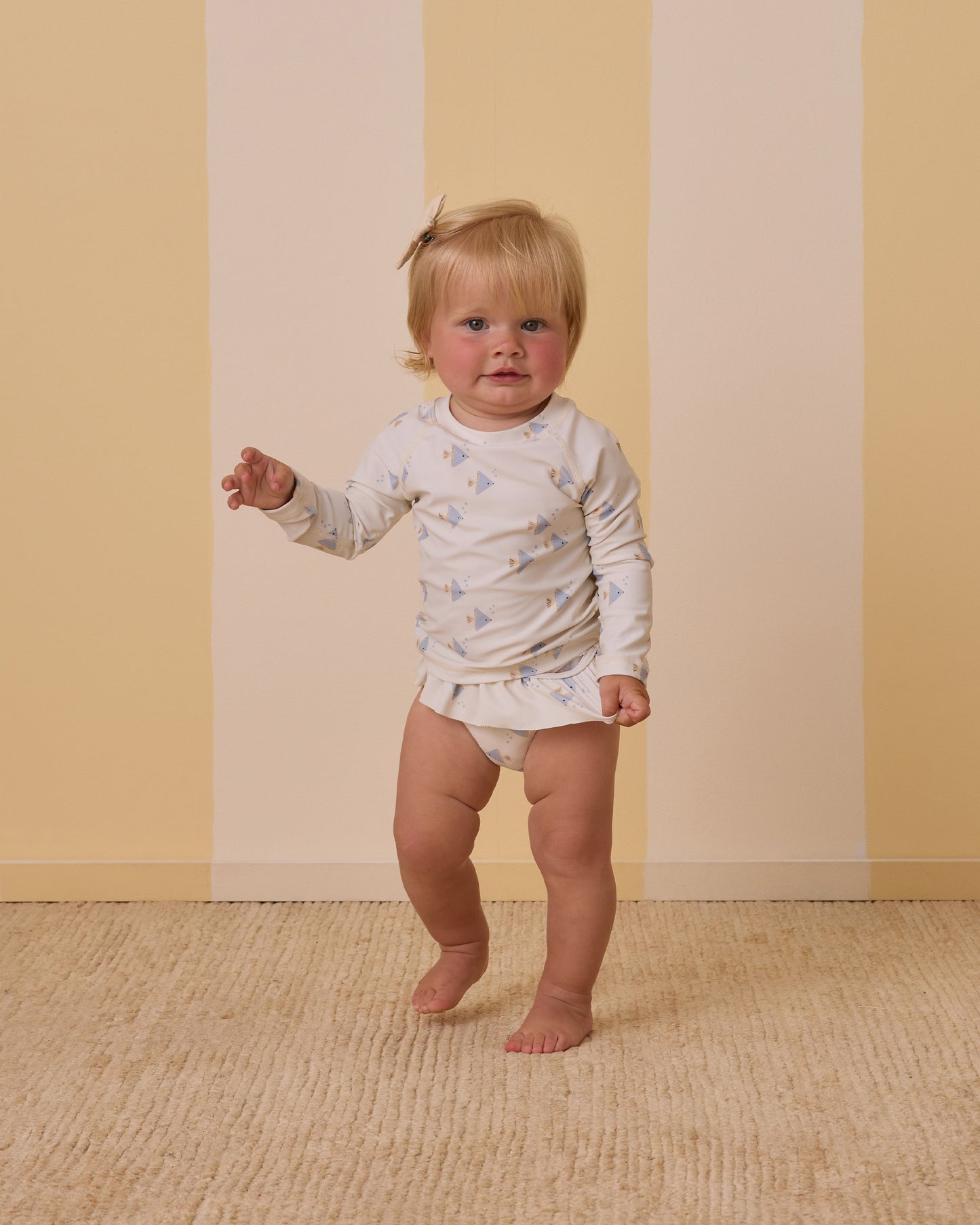 Rylee + Cru - Rashguard Girls Set - Angel Fish