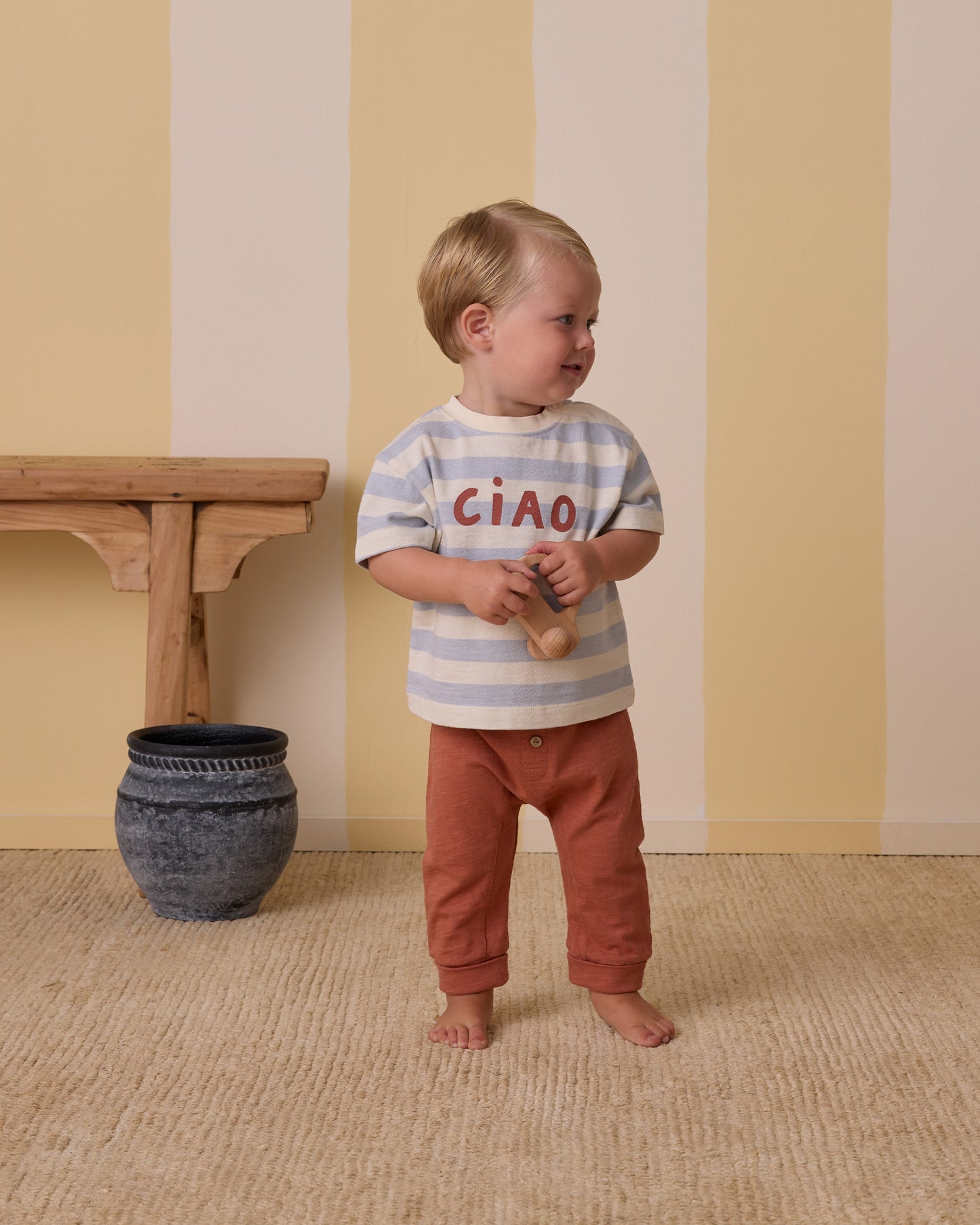 Rylee + Cru - Baby Cru Pant - Poppy