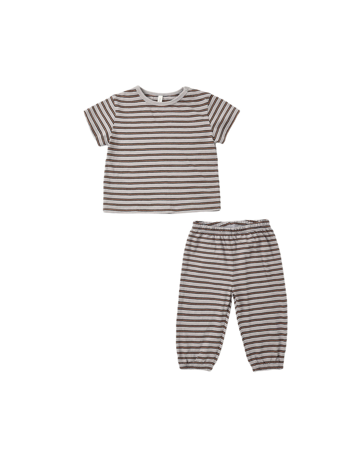 Rylee + Cru - Jersey Tee + Pant Set - Vintage Stripe