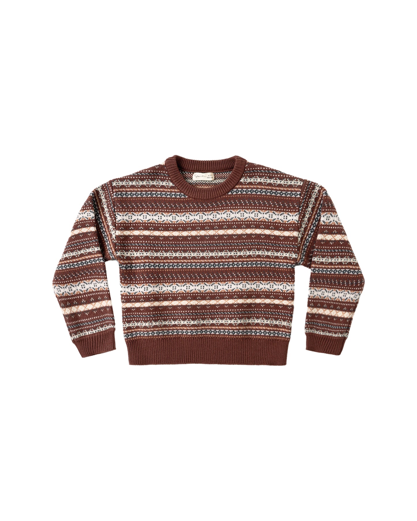 Rylee + Cru - Aspen Sweater - Mulberry Multi-Stripe