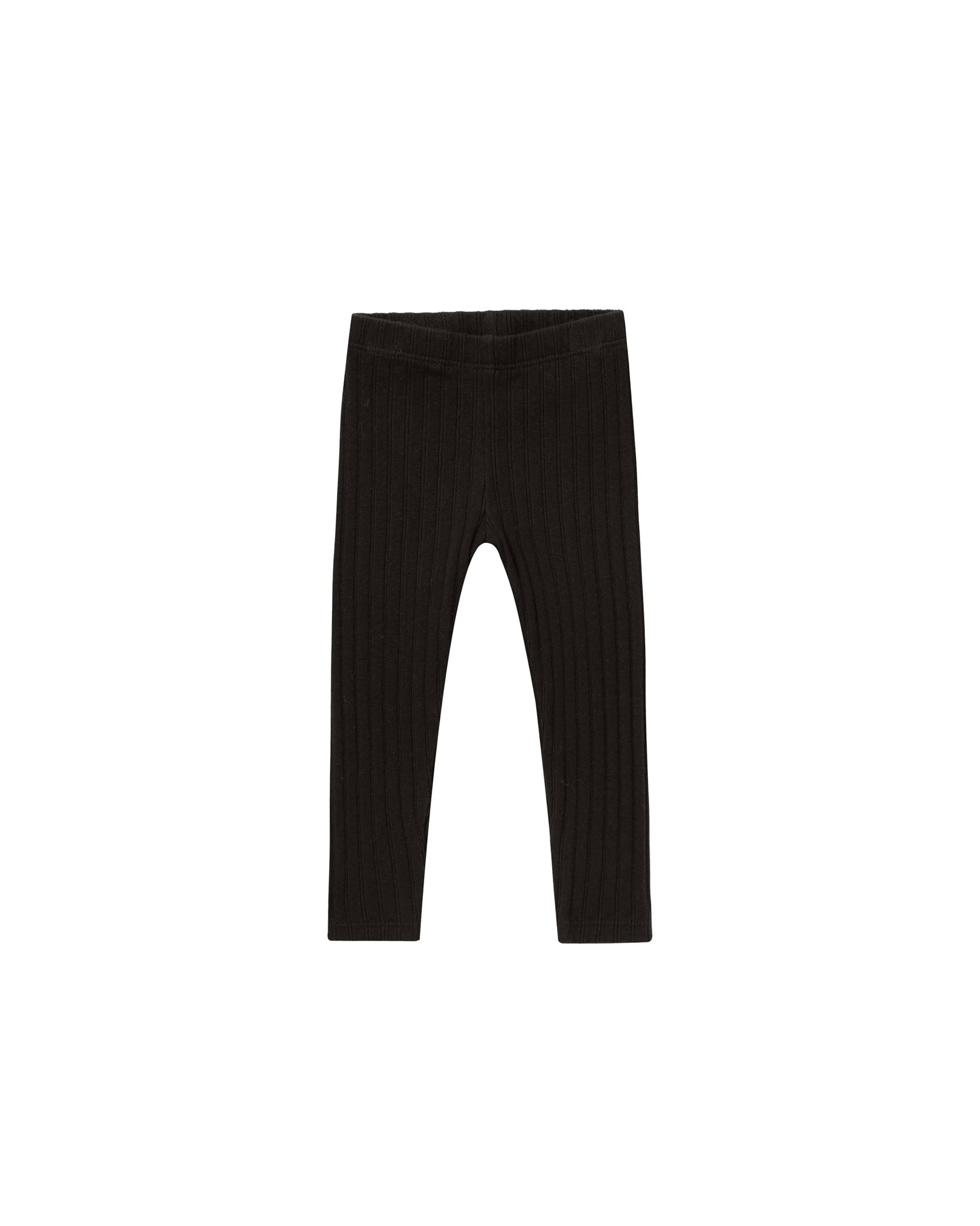 Rylee + Cru - Ribbed Legging - Black