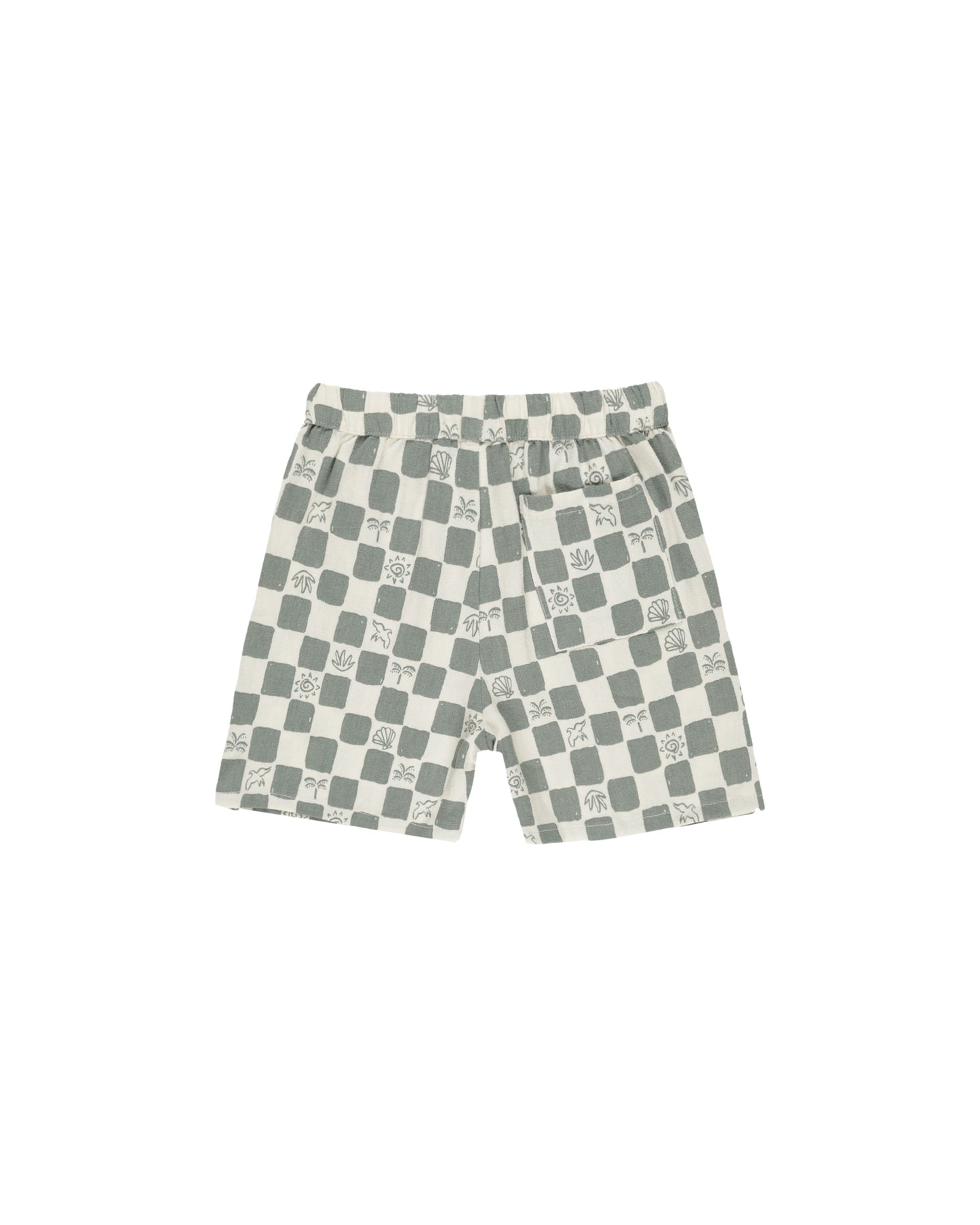 Rylee + Cru - Perry Short - Coastal Check