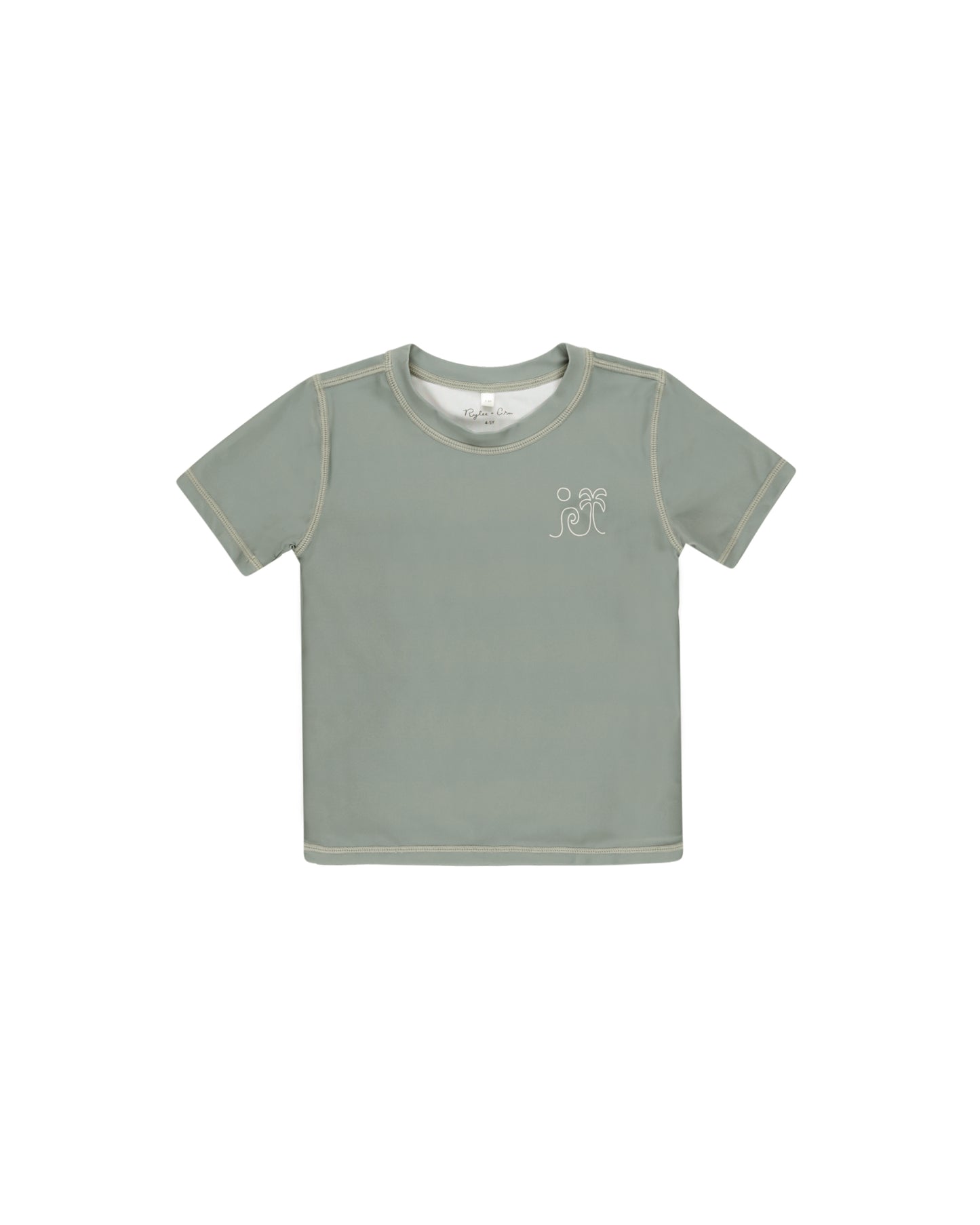Rylee + Cru - Boys Rashguard - Eucalyptus
