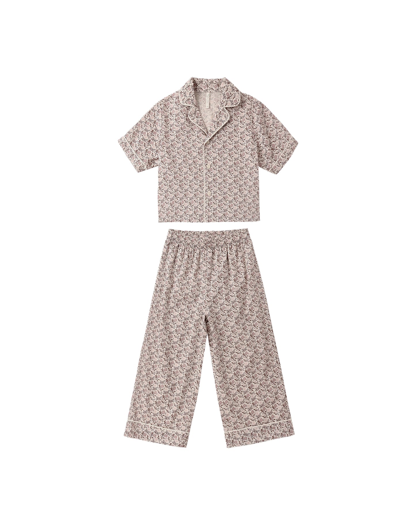 Rylee + Cru - Woven Pajama Set - Primrose