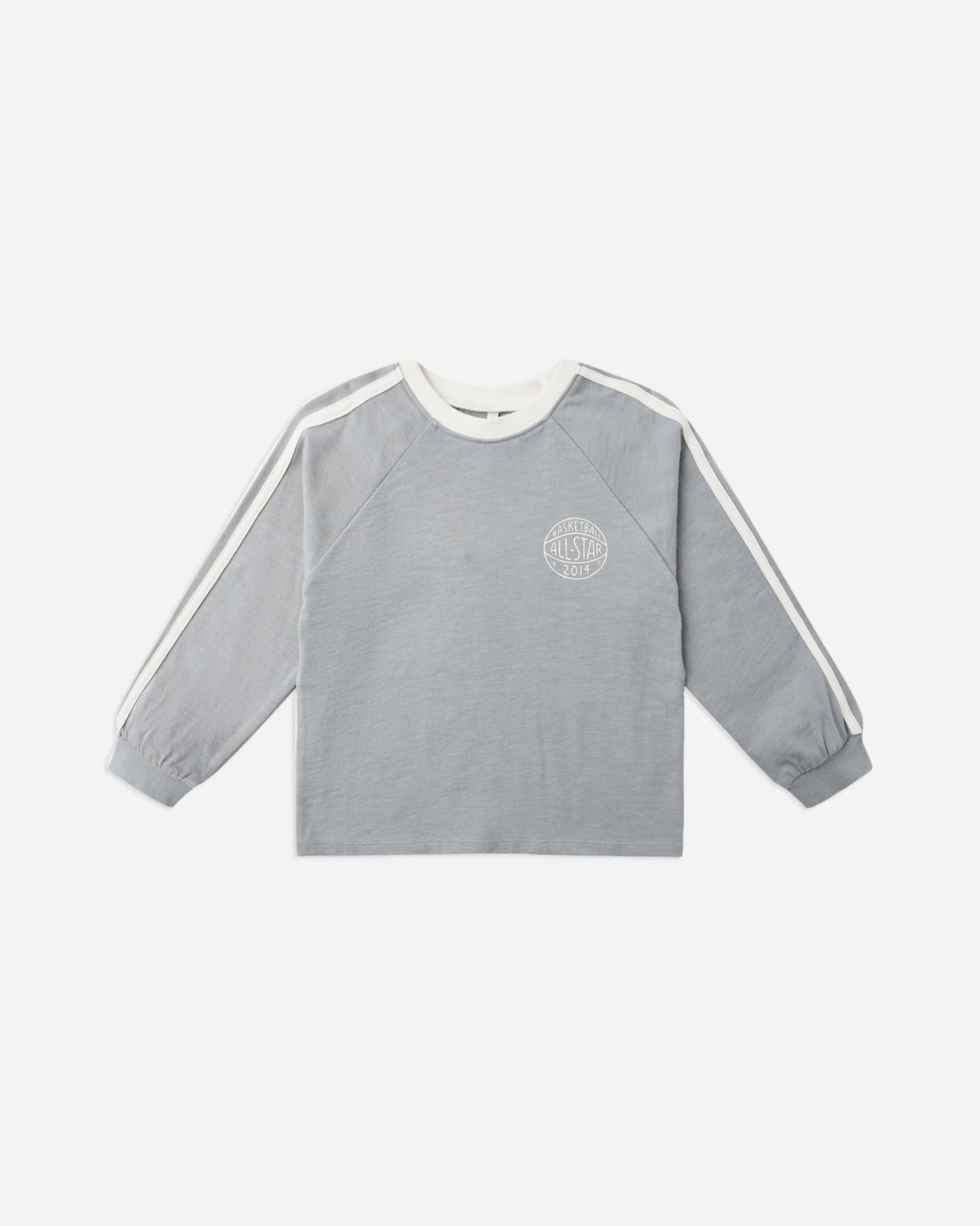 Rylee + Cru - Jersey Long Sleeve Tee - Dusty Blue
