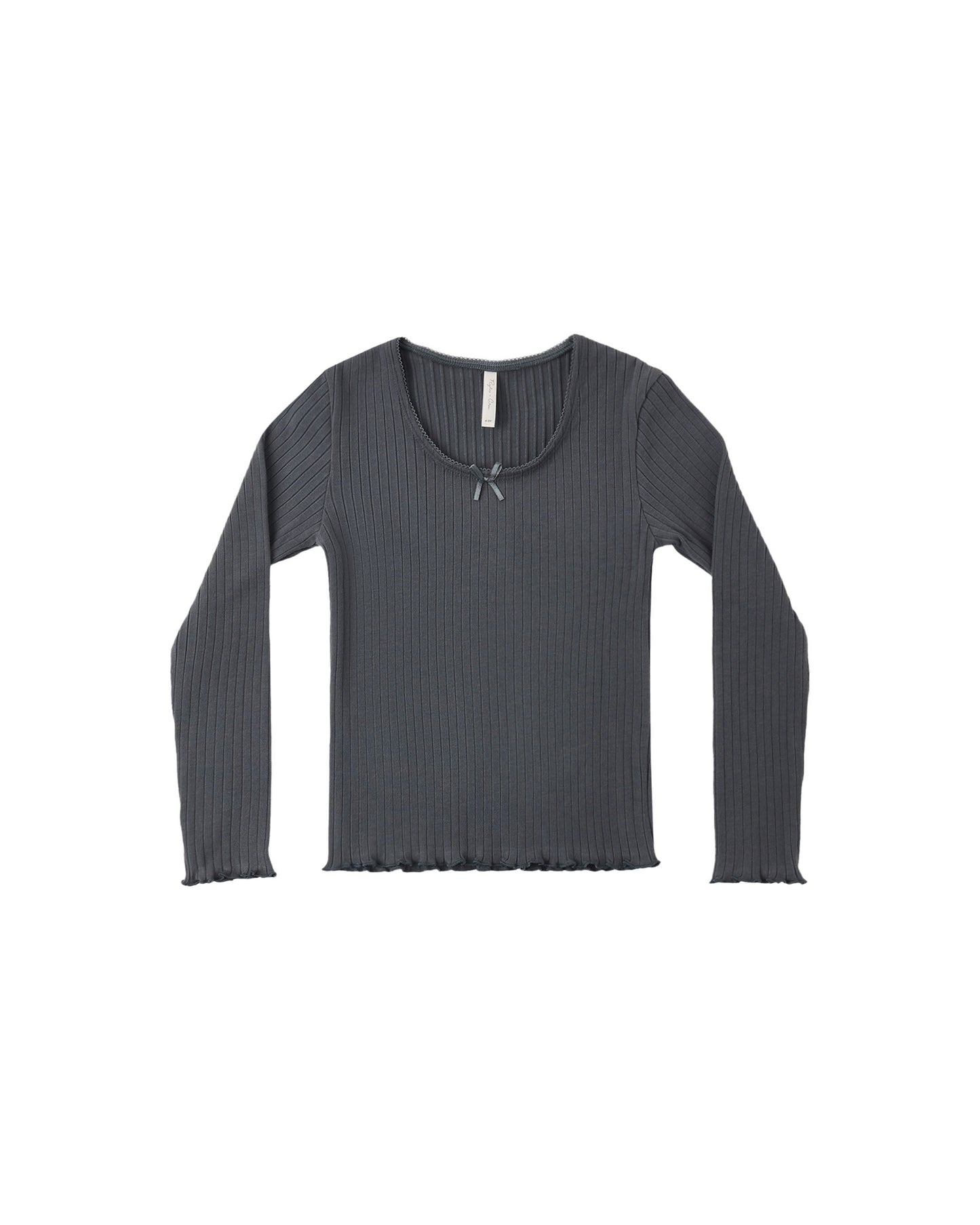 Rylee + Cru - Ribbed Long Sleeve - Midnight