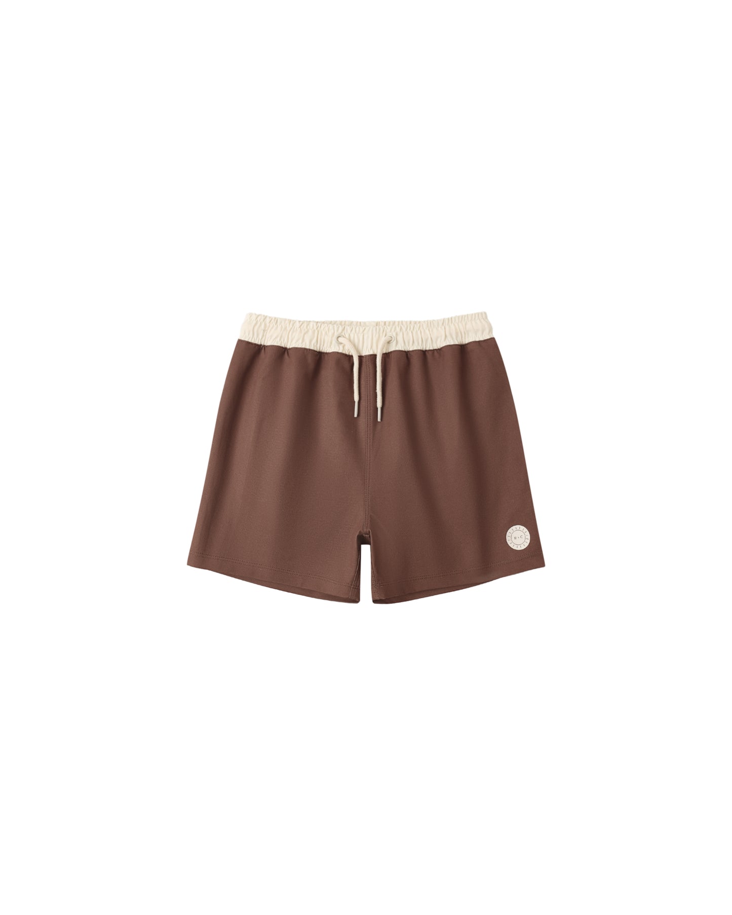 Rylee + Cru - Paneled Boardshort - Chocolate