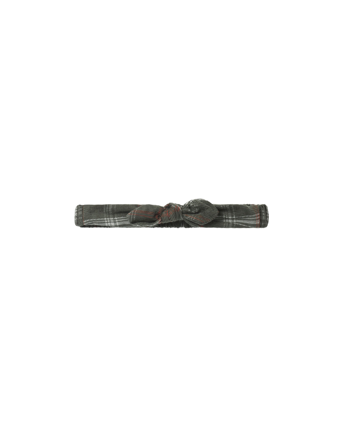 Rylee + Cru - Baby Bow Headband - Holiday Plaid