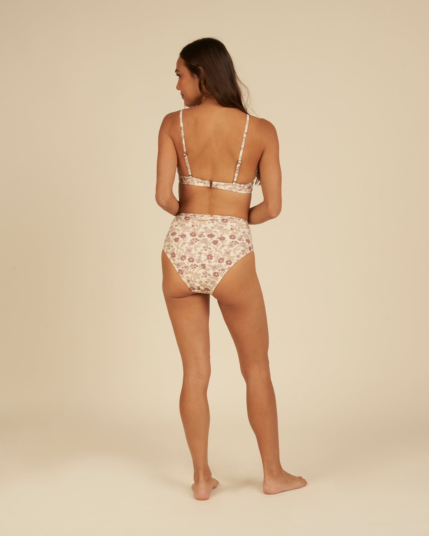 Rylee + Cru - Women's Knotted Bikini Bottom - Bloom