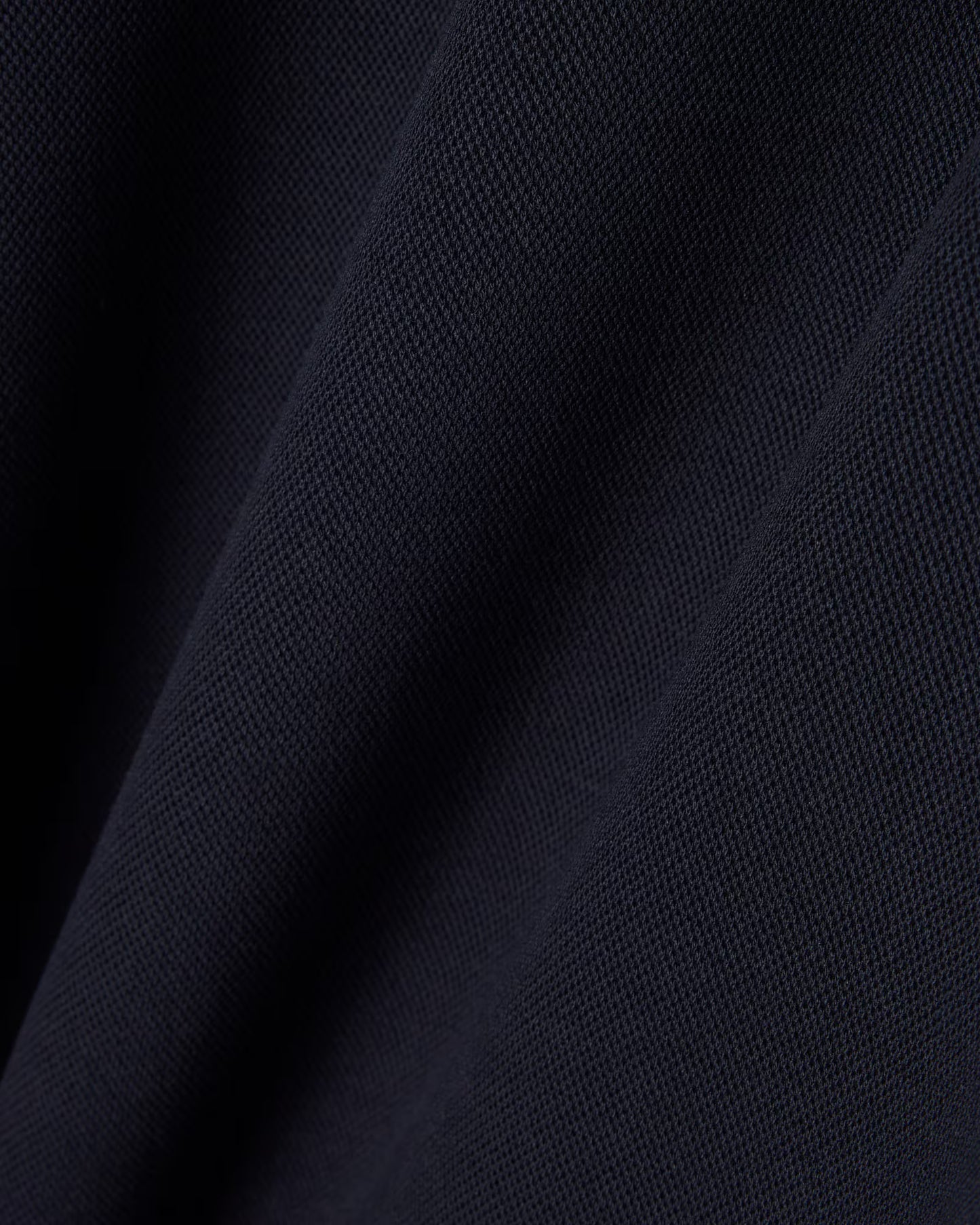 Lacoste - Relaxed Fit Pique Crewneck Sweater - Abysm Blue