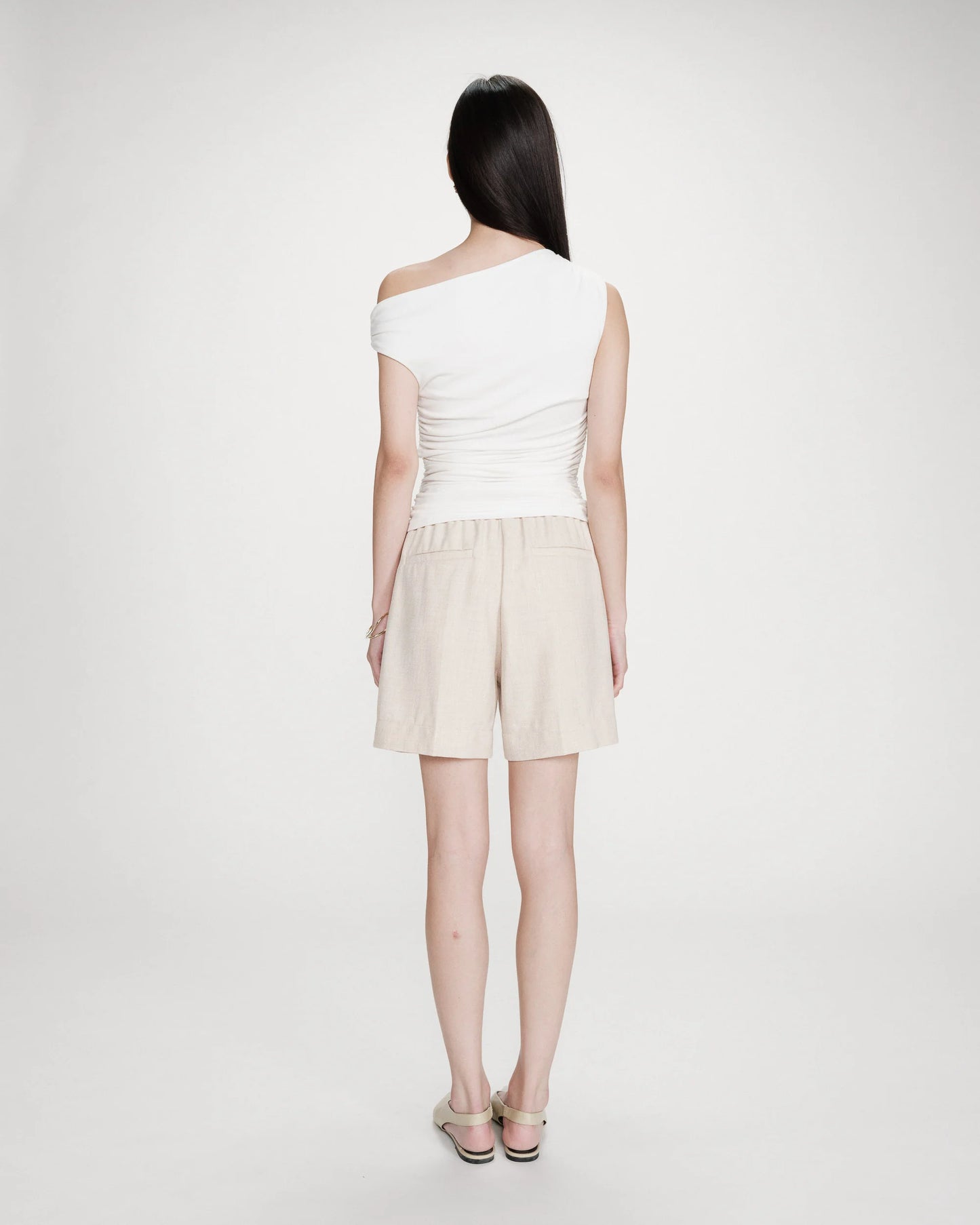 The Vodia Top - Ivory