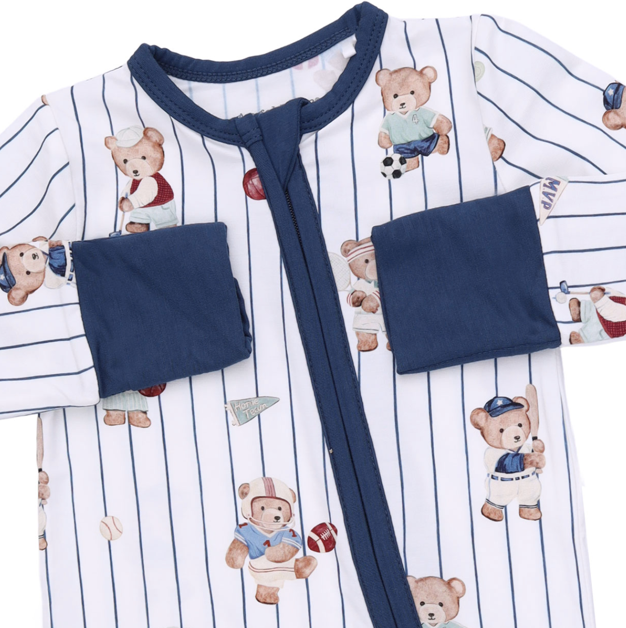 Convertible Romper - Mixed Sports Bears