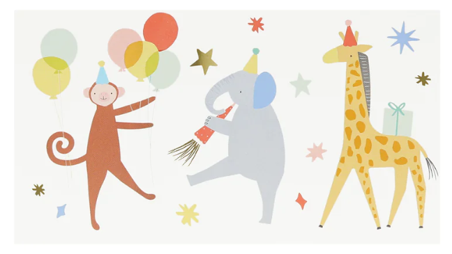 Meri Meri - Tattoos - Animal Parade