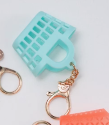 Sunjellies - Itty Bitty Bag Charm - Rosie Seafoam