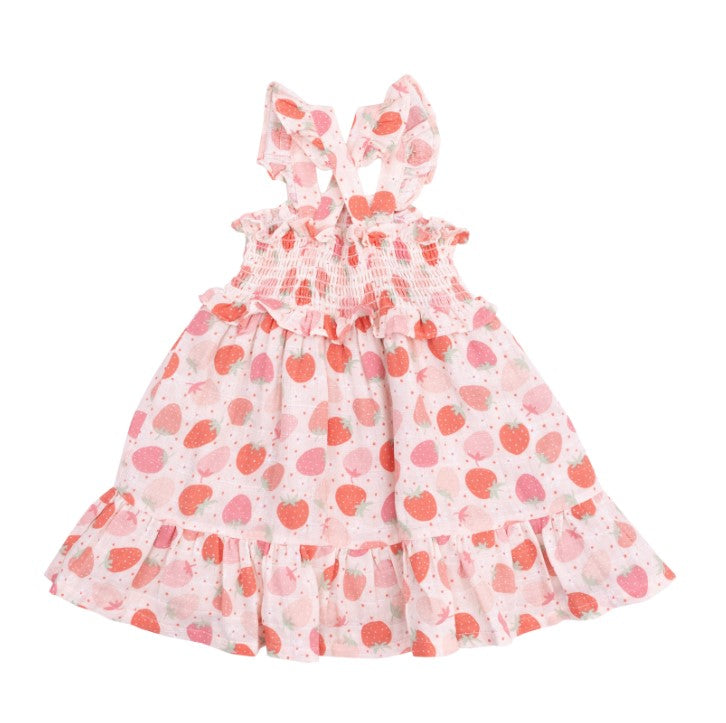 Ruffle Sundress - Strawberry Bliss