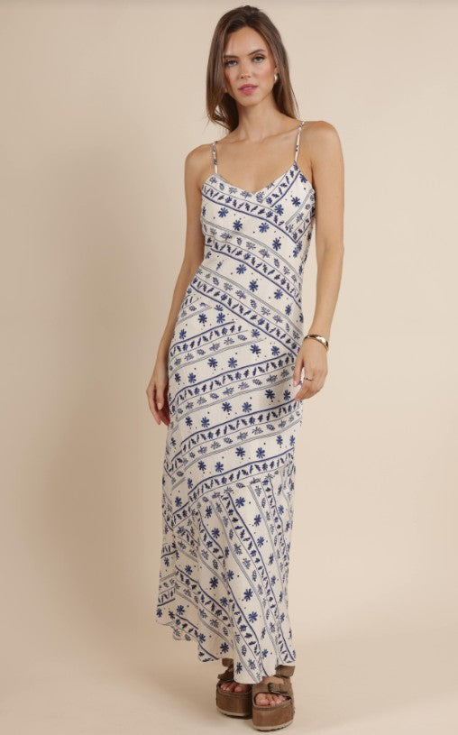 fitted lace wedding dress Maxi Slip Dress