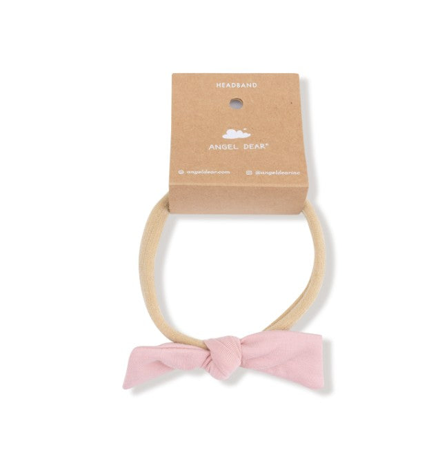 Baby Bow Headband - Mellow Rose