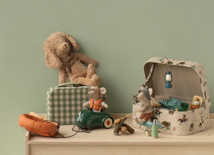 Maileg - Car, Mouse - Dark Green