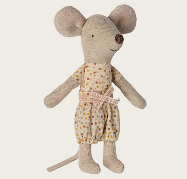 Maileg - Little Sister Mouse In Matchbox