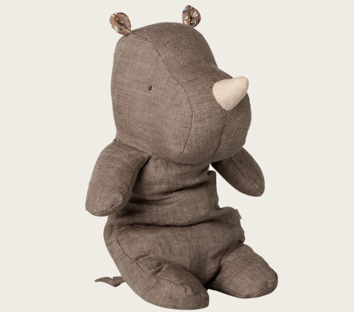 Maileg - Safari Friends, Rhino, Medium - Grey Blend - PREORDER FW26
